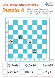 Sep 17, 2020 · children will love learning about these fascinating animals from around the world that are sadly endangered animals. One Move Checkmates Puzzle 4 Worksheet Free Pdf For Kids