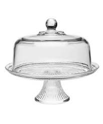 The pioneer woman timeless beauty 10inch milk white cake stand with glass cover. Anchor Hocking Glass Pastry And Cake Stand Display And Storage Products