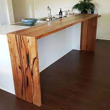Recycled Messmate Double Waterfall Island Bench Extension Ringwood Victoria Always Love Seeing Reclai Kitchen Island Bench Timber Kitchen Kitchen Bar Design