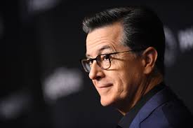 Stephen Colbert Takes A Swipe At Les Moonves During Cbs Upfront Vanity Fair