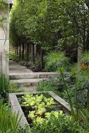 Beautiful Garden In Chicago S Lincoln Park Designed By Hoerr Schaudt Water Lettuce And Papyrus P Water Features In The Garden Outdoor Gardens Landscape Design
