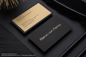 Modern abstract art painting copper gold monogram business card. Metallic Ink