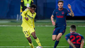 Arnaut danjuma (villarreal) right footed shot from the centre of the box to the top right corner. Waoihezgvb9rem
