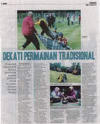 Ingin mencari alternatif permainan anak selain game dan gadget? Dekati Permainan Tradisional Universiti Putra Malaysia