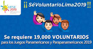 Voluntarios de lima 2019 son convocados para proceso de vacunación. Se Requiere 19 000 Voluntarios Para Los Juegos Panamericanos Y Parapanamericanos 2019 Participa