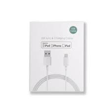 White Lightning Cable Certified Apple Made For Iphone Mfi Macmaniack England