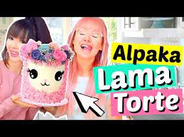 Wir Backen Eine Lama Alpaka Torte Viktoriasarina Youtube Susses Lama Lama Alpaka Alpaka