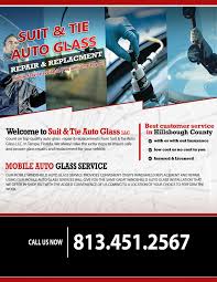 Suit Tie Auto Glass Facebook Ad Auto Glass Repair Auto Glass Glass Repair