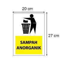 Tidak terasa sudah hampir dua bulan ini saya memisahkan sampah organik dan anorganik di rumah. Jual Produk Rambu Tempat Sampah Anorganik Termurah Dan Terlengkap Juni 2021 Bukalapak