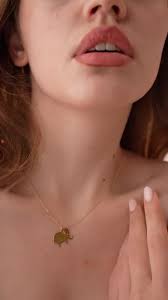 14k Solid Gold Handmade Elephant Necklace • Cute Animal Jewelry • Soul  Sisters Necklace • Birthday Gift • BFF Necklace • Summer Jewelry