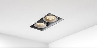 b dutch led trimless spot full double square small white 185x95x85 mm b dutch