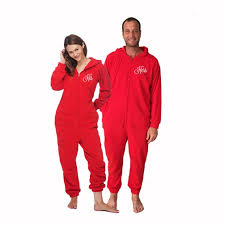 His And Hers Valentine S Day Onesies For Adults Set Of 2 Etsy