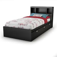 Similar to bookcase headboards, a storage headboard is a great way to maximize the space in your bedroom. South Shore Spark Collection Twin Bookcase Headboard Walmart Canada