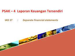 Ias 27 Consolidated And Separate Financial Statements Ppt Download