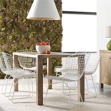 Newkir black cowhide dining chair. Elle Decor Marais Dining Table In French Elm Fdtmarelmr02
