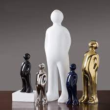 Maybe you would like to learn more about one of these? Modern Unique Small Boy Ceramic Home Decoration Abstract Leisurely People Art Sculpture Statues Sculptures Aliexpress