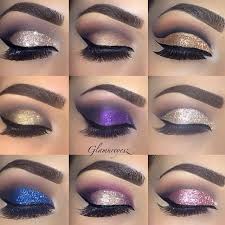 London Girl Intense Glitter Gel Sparkle Eyeshadow Christmas Makeup Gold Silver Glitter Eye Makeup Eye Makeup Designs Sparkle Eyeshadow
