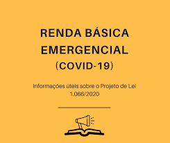 Nova lei prevê pagamento de r$ 600 a o pr @jairbolsonaro sanciona projeto que prevê auxílio emergencial de r$ 600 mensais durante três. Renda Basica Emergencial Covid 19 Trajetorias De Educacao Permanente No Suas