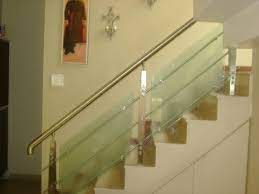 Staircase design at its best! Bar Staircase Design Glass Handrailssystem Rs 2250 Running Feet Anusham Designs Id 17435630697