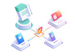 Digital Signature Security Illustration Digital Signature Isometric Design Illustration