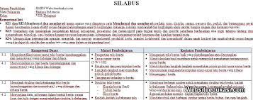 Berita dapat diartikan sebagai kabar atau laporan pers. Silabus Bahasa Indonesia Kelas 8 Smp Mts K13 Revisi 2019 Websiteedukasi Com