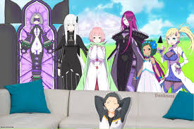 The second one is the dialogue that. Meme Lurking Satella Re Zero