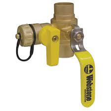 3/4 Sweat x Hose Cap Brass Ball Valve with Drain 3-Way ...
