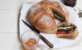Pan Bagnat Recipe Recipe Pan Bagnat Recipes Delicious Sandwiches