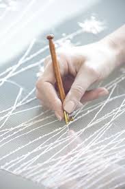 Lesage The Metiers D Art Workshop Behind Dior And Saint Laurent S Embroidery Are Exhibiting In Venice Couture Embroidery Vogue Paris Embroidery