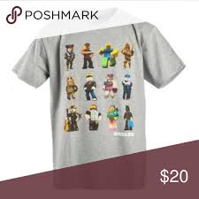 Nwt Roblox Character Tee Gray Size Medium Boys Graphic Tee Kids Graphic Tees Kids Tops