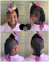Children S Braids And Beads Booking Link In Bio Childrenhairstyles Braidart Childrensbraids Kids Braided Hairstyles Kids Braids With Beads Braids For Kids
