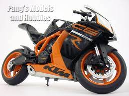 Ktm 1190 Rc8 R Black 1 10 Scale Diecast Metal Model Motorcycle By Welly Motorcycle Model Ktm Motorcycle