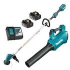 Lithium-Ion Cordless String Trimmer and Blower Combo Kit DLX2398 Makita