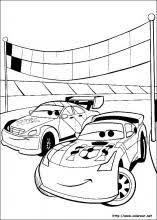 Dibujos Cars Para Colorear