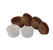 China Round Biodegradable Disposable Paper Bowl For Restaurant