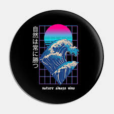 Shibui 渋い or shibusa 渋さ (simplicity) · 4. Aesthetic Retro Japanese Art Vaporwave Aesthetic Clothes Pin Teepublic