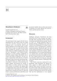 Create account or sign in. Pdf Henotheism Hinduism