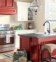 Walls Accessible Beige Sw 7036 Cabinet Shell White Sw 8917 Cabinet Fireweed Sw 6328 Home First Home Updated Kitchen