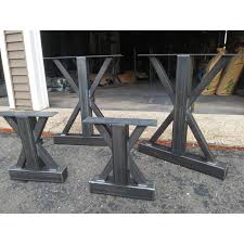 Antique pipe leg table coffee table industrial original old heavy steel pipe salvaged table base 4 foot long free shipping. Set Of 2 Steel Bench Legs Steel Dining Table Legs Industrial Metal Table Legs Black Matte Shopee Malaysia