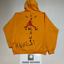 Regular price sale price $200.00. Saltare Nel Vitello Tesoro Travis Scott Jordan Felpa Musicista Intarsio Pinna