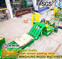 Plywood Veneer Peeling Machine for Hardwood Beech Birch