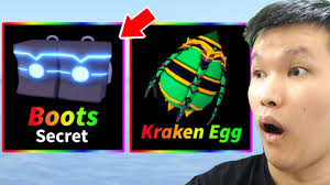 WOW! AKU DAPET SECRET SPEED BOOTS DAN EGG DI UPDATE FISCH ROBLOX