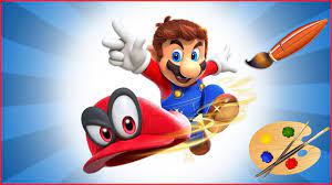 Mario Throws His Hat Kids Coloring Book Coloring Pages For Children Super Mario Mario Geburtstagsparty Super Mario Geburtstag