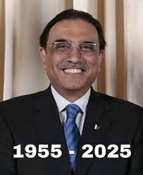It is informed you that President Asif Ali Zardari has passed smile at the  age of 69 years at ziauddin Hospital karachi.