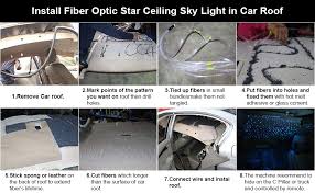 Rolls royce style car star lights installation. Star Ceiling Light For Use In Cars Bluetooth Fibreglass Ceiling Light 16 W Led Rgbw App Remote Music Mode Sound Sensor Headliner Light Kit Amazon De Beleuchtung
