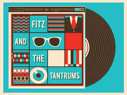 Gigposters Com Fitz And The Tantrums Music Poster Gig Posters Art Music