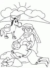 These coloring pages help kids understand the bible story of the good samaritan. Good Samaritan Coloring Pages For Kids Coloring Home