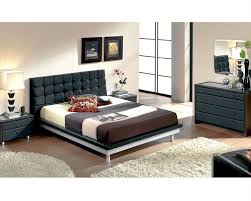 Shop queen black bedroom sets in a variety of styles and designs to choose from for every budget. Modern Bedroom Set In Black Made In Spain 33b51
