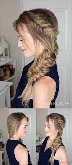 Best Summer Hairstyles Summer Side Braid Medium Or Long Hair Easy And Beautiful Short Hair Styles Braids For Short Hair Summer Hairstyles For Medium Hair