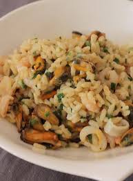 Risotto Aux Fruits De Mer Version Vide Placards Audrey Cuisine Risotto Fruits De Mer Recette Risotto Recettes De Cuisine